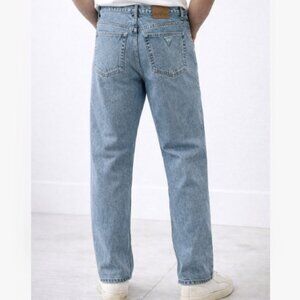 VINTAGE Guess Jeans Mens 33x30 USA 80s 90s Blue Denim Straight Leg Classic Fit
